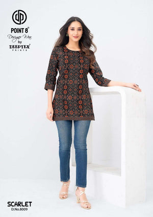 DeePtex Scarlet Vol - 8 Kurti Wholesale Catalogue - Amrah Wholesale