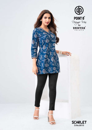 DeePtex Scarlet Vol - 8 Kurti Wholesale Catalogue - Amrah Wholesale
