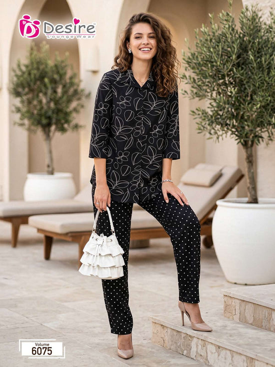 Desire Vol 6075 Premium Pure Alpine Co-Ord Set - Amrah Wholesale