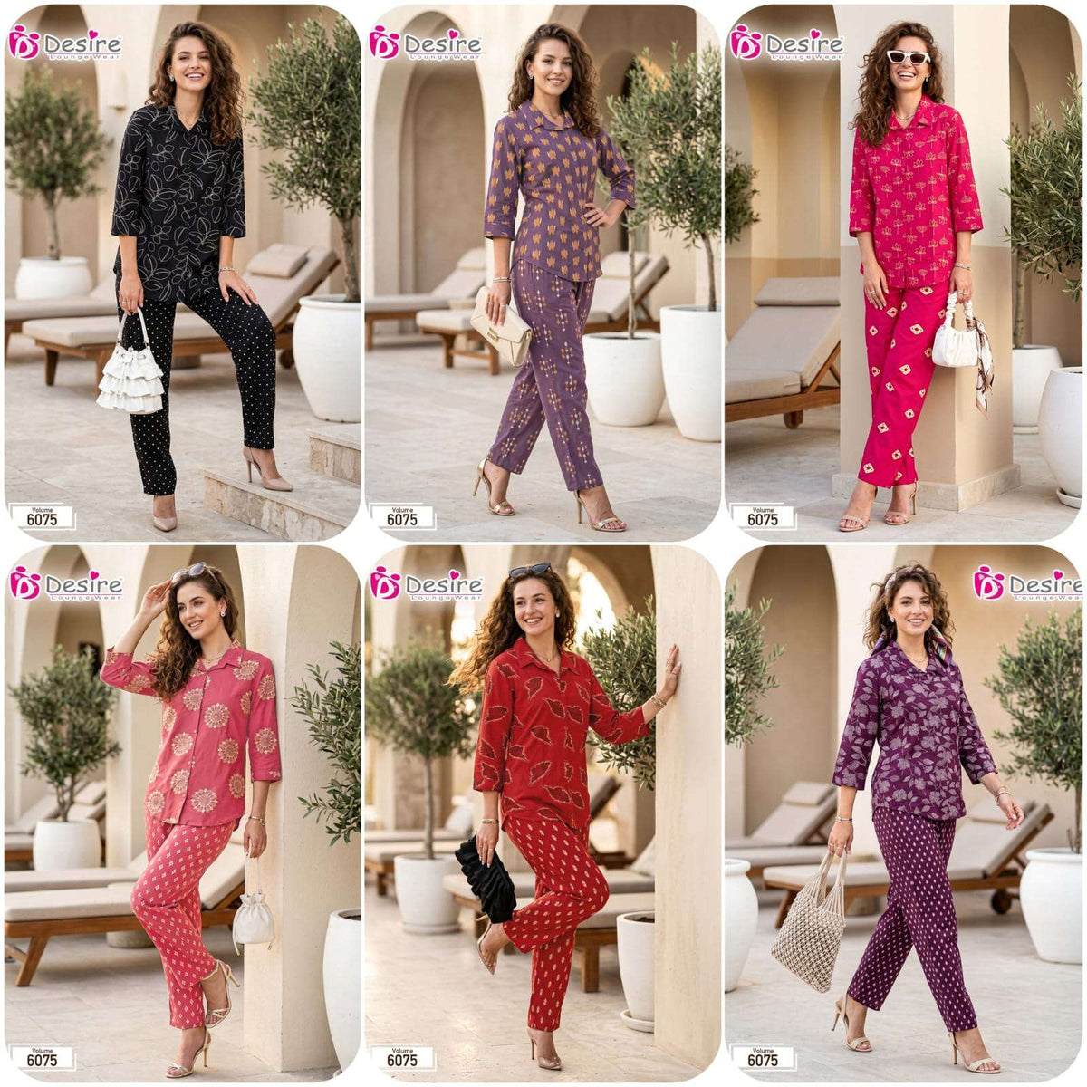 Desire Vol 6075 Premium Pure Alpine Co-Ord Set - Amrah Wholesale