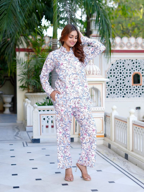 Dhruvi 521 Viscose Printed Casual Wear Co-Ord Set Collection