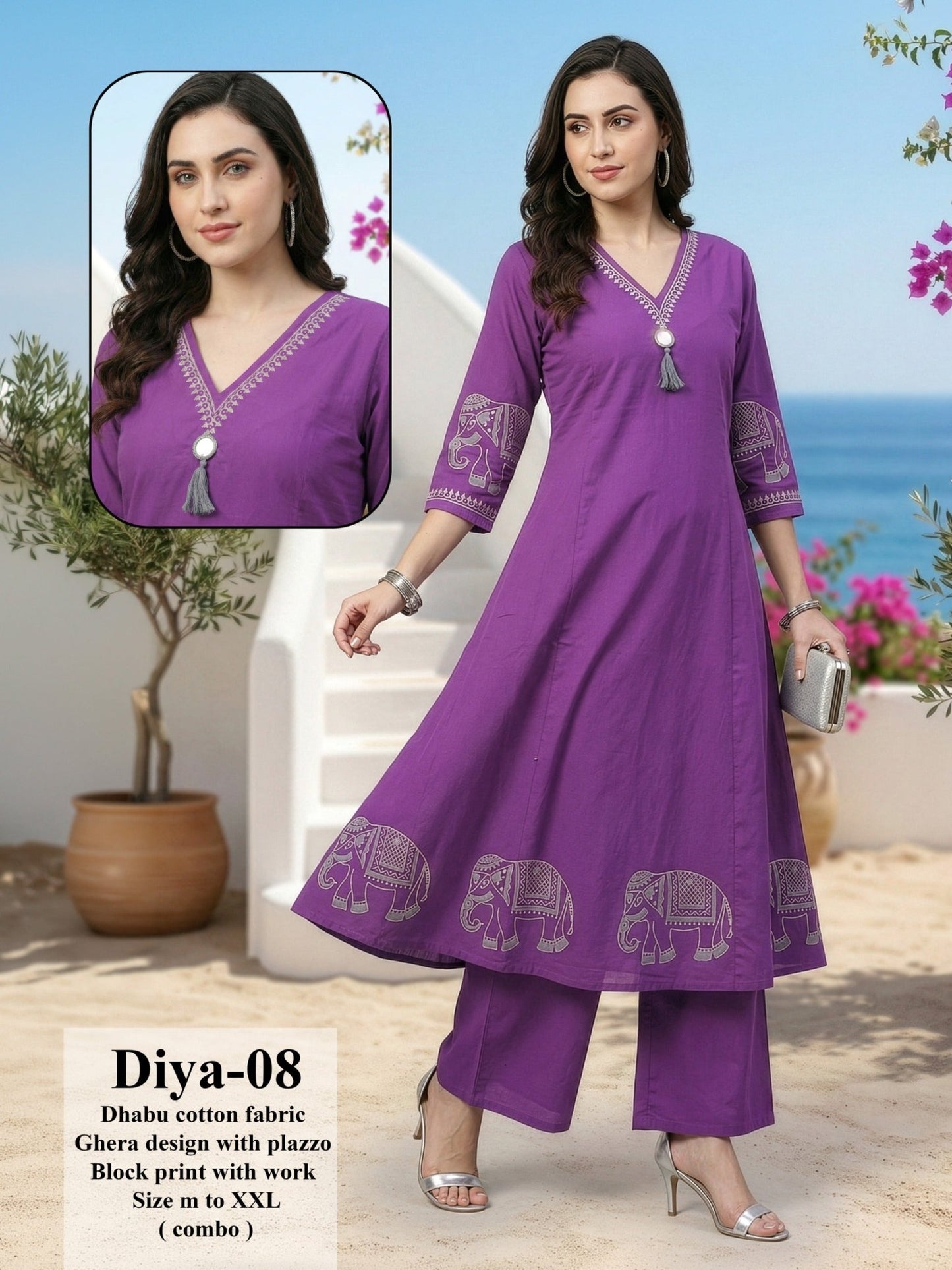 Diya D No 01 To 08 - Amrah Wholesale
