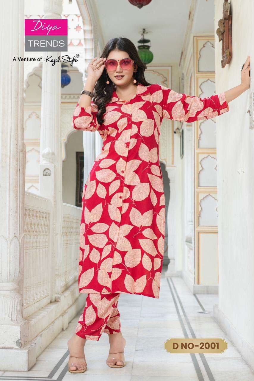 Diya Trendz Co-ord Set Vol-02