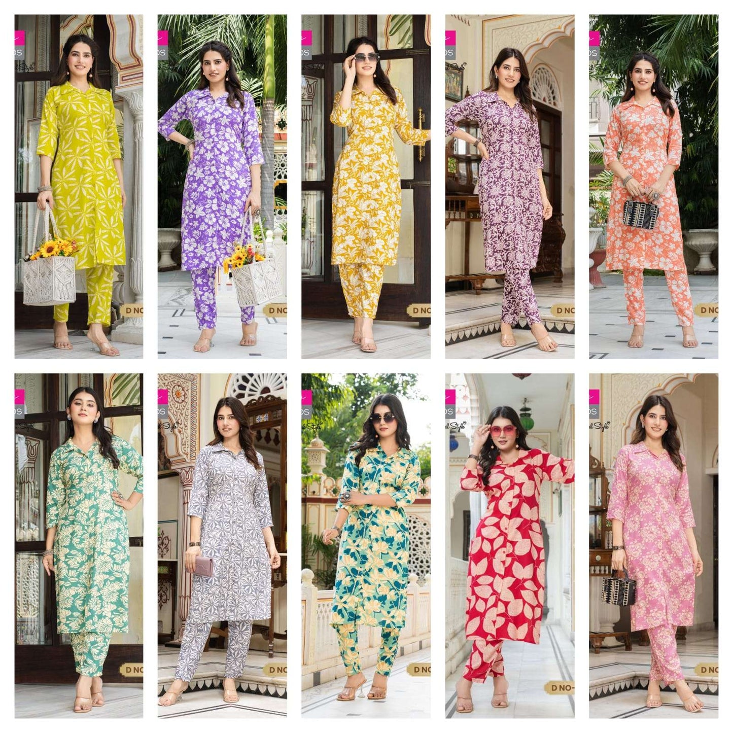 Diya Trendz Co-ord Set Vol-02