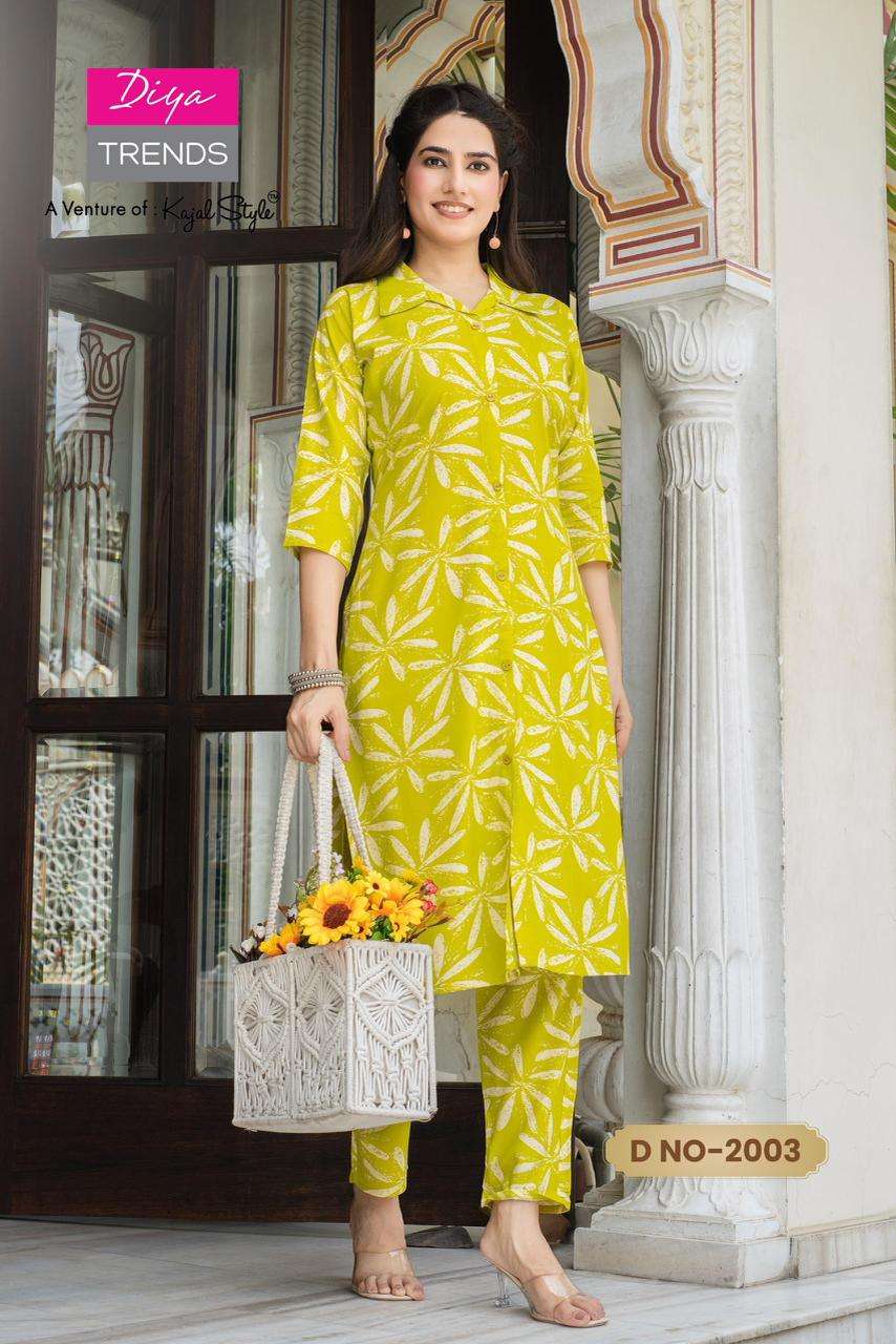 Diya Trendz Co-ord Set Vol-02