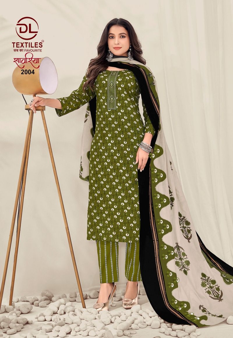 Dl Sawariya Vol 2 Readymade Cotton Kurti Pant With Dupatta