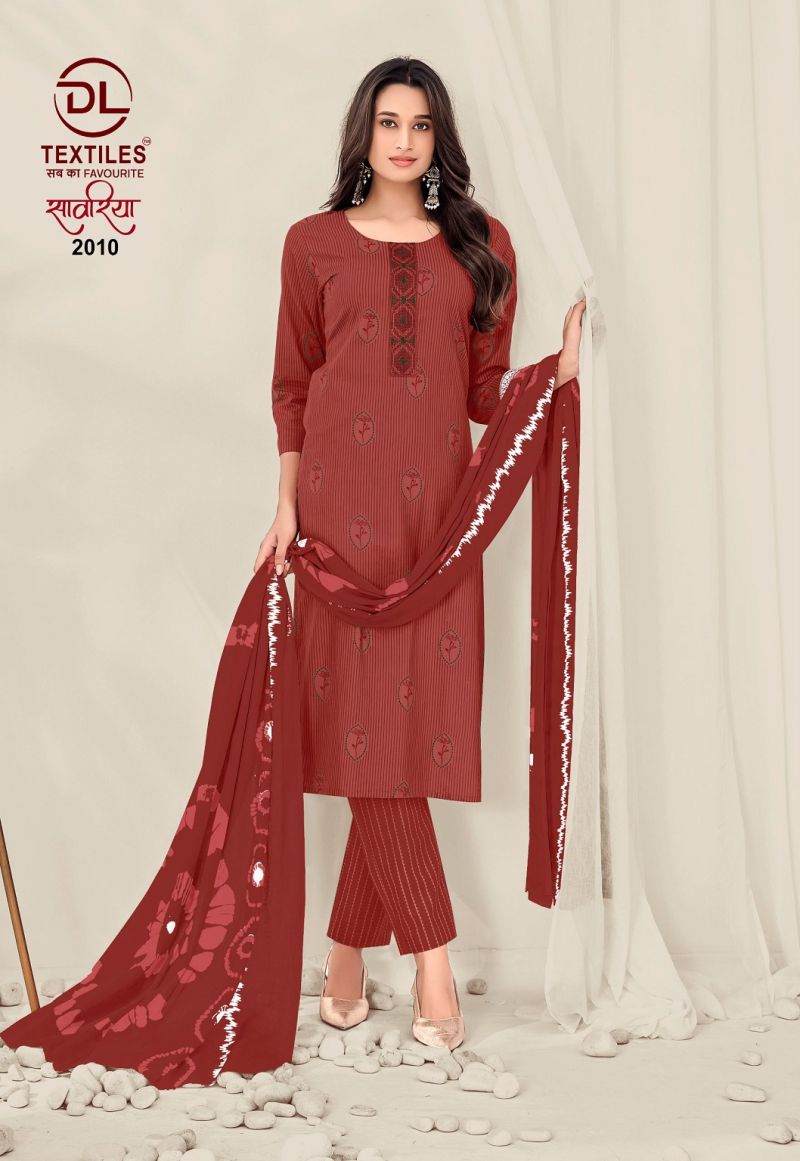 Dl Sawariya Vol 2 Readymade Cotton Kurti Pant With Dupatta