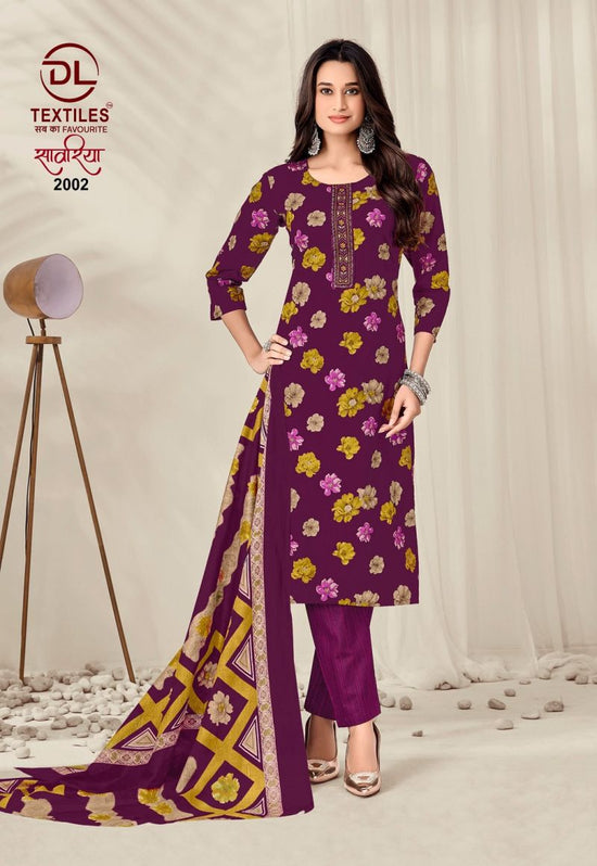 Dl Sawariya Vol 2 Readymade Cotton Kurti Pant With Dupatta