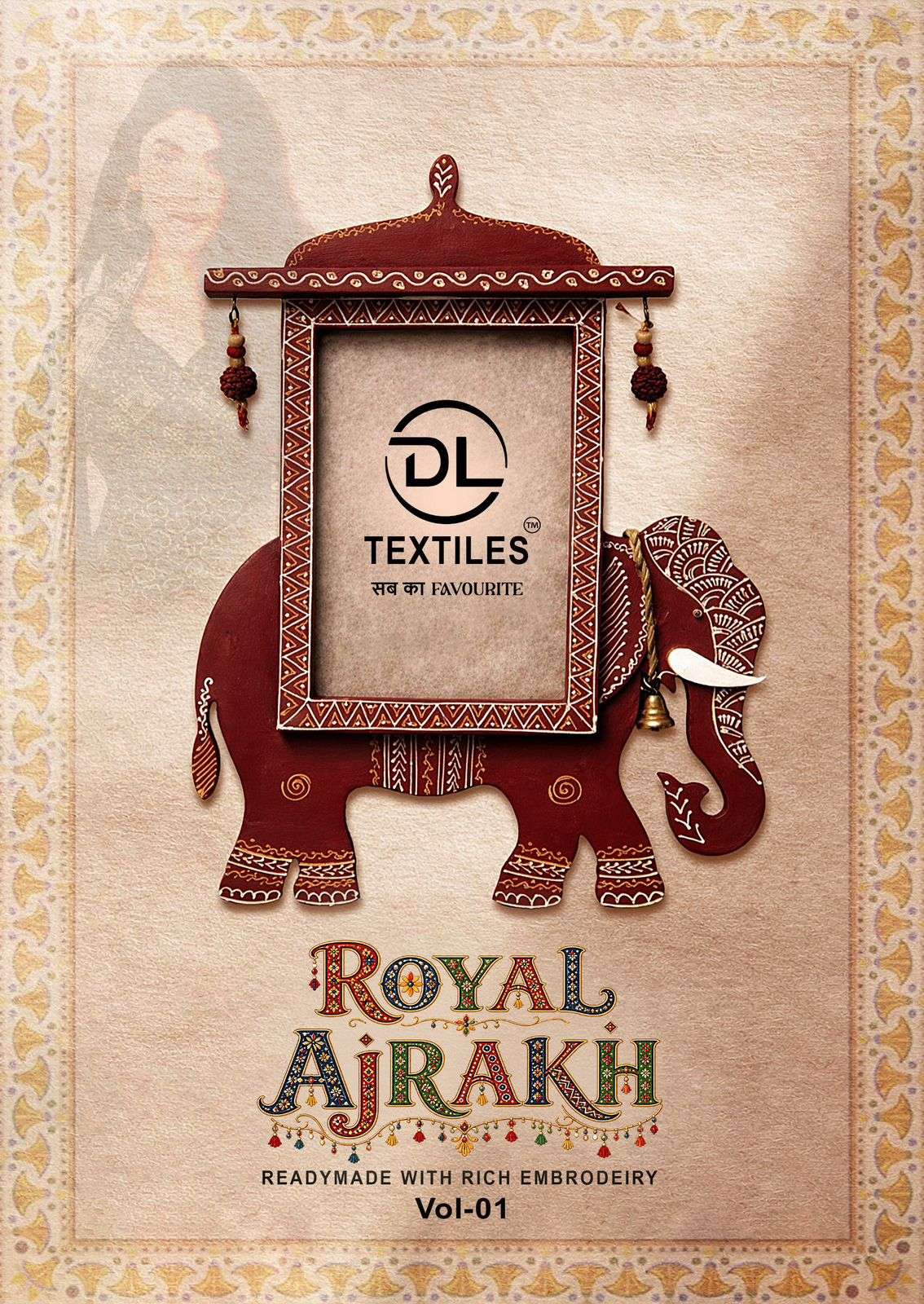 DL Textiles Royal Ajrakh Vol 1 Cotton Kurti Pant Dupatta Set - Amrah Wholesale