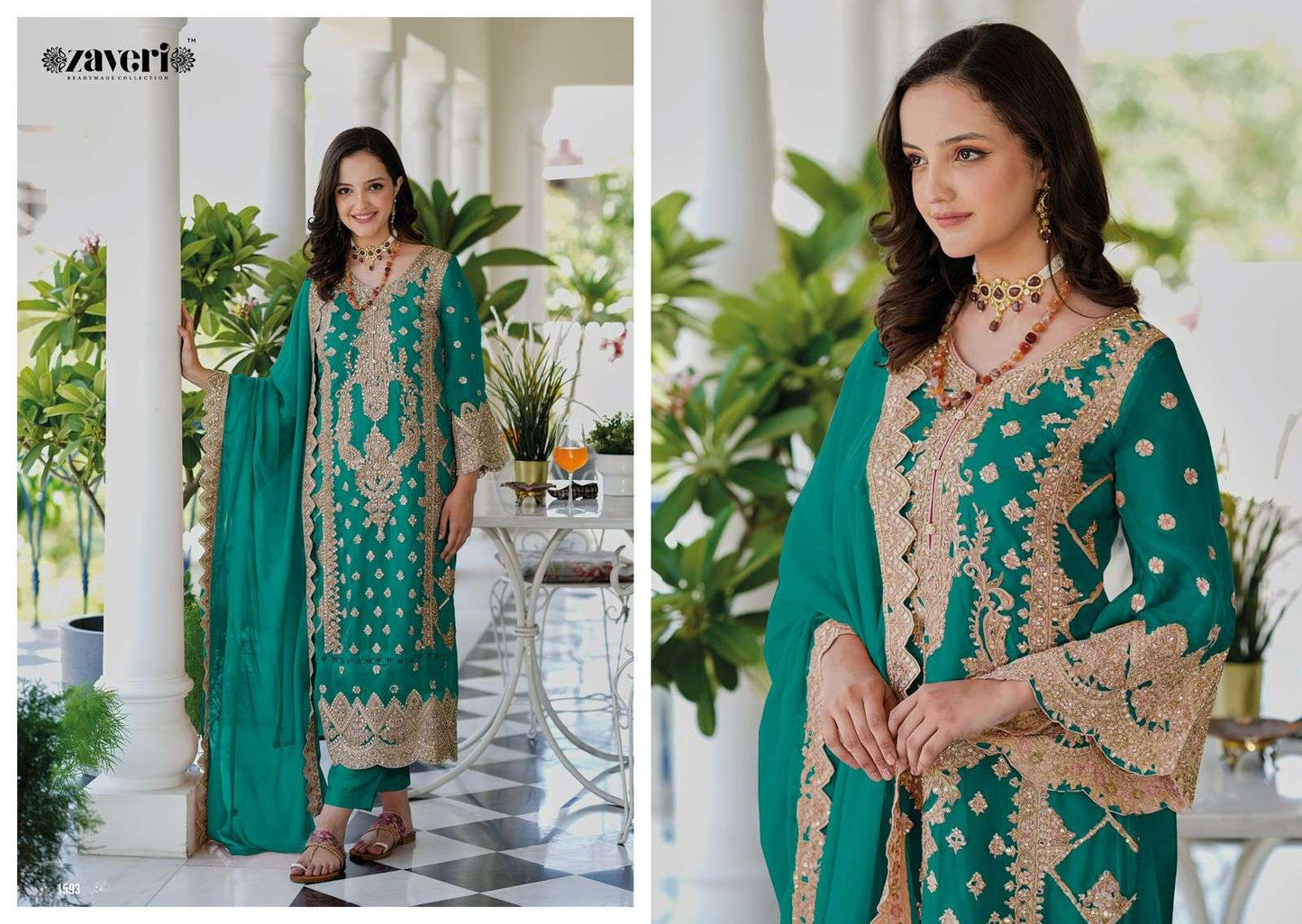 Eba Lifestyle Anaya Pure Organza Embroidery Salwar Suit Set