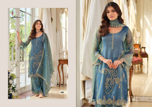 Eba Lifestyle Firdaus Simar Embroidered Salwar Suit Set - Amrah Wholesale