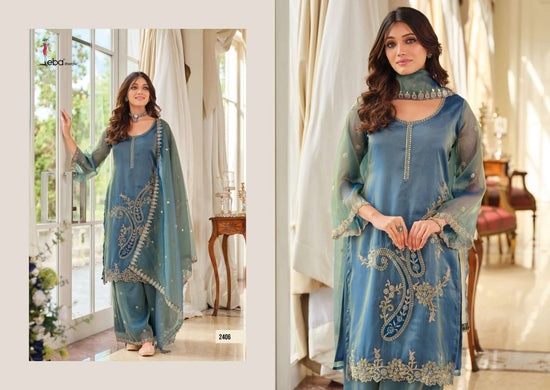 Eba Lifestyle Firdaus Simar Embroidered Salwar Suit Set - Amrah Wholesale