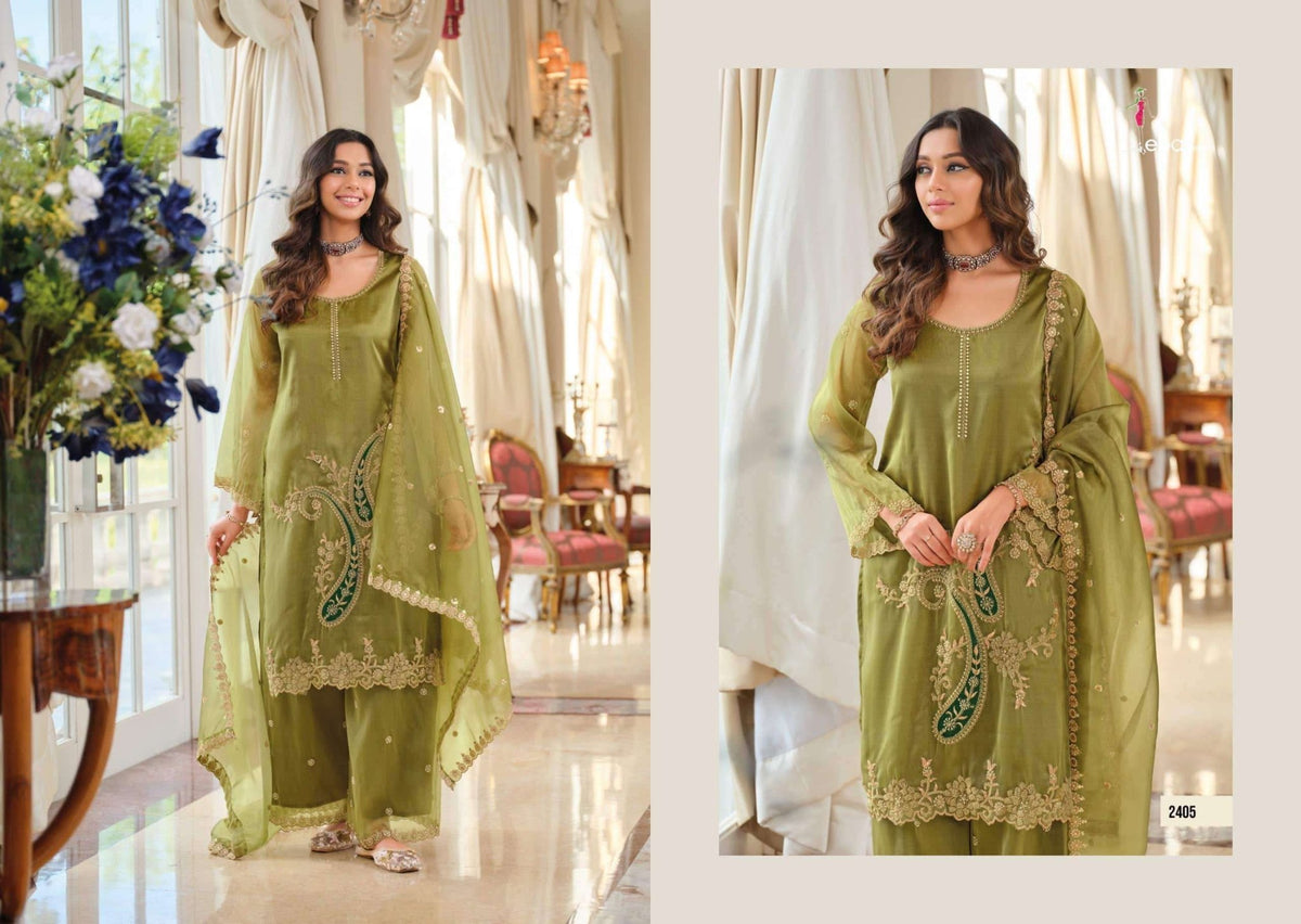 Eba Lifestyle Firdaus Simar Embroidered Salwar Suit Set - Amrah Wholesale