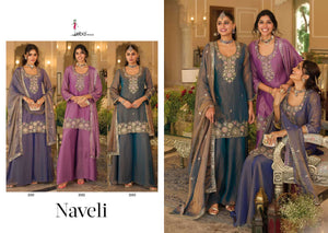 Eba Lifestyle Naveli Stitched Moss Sharara Dress