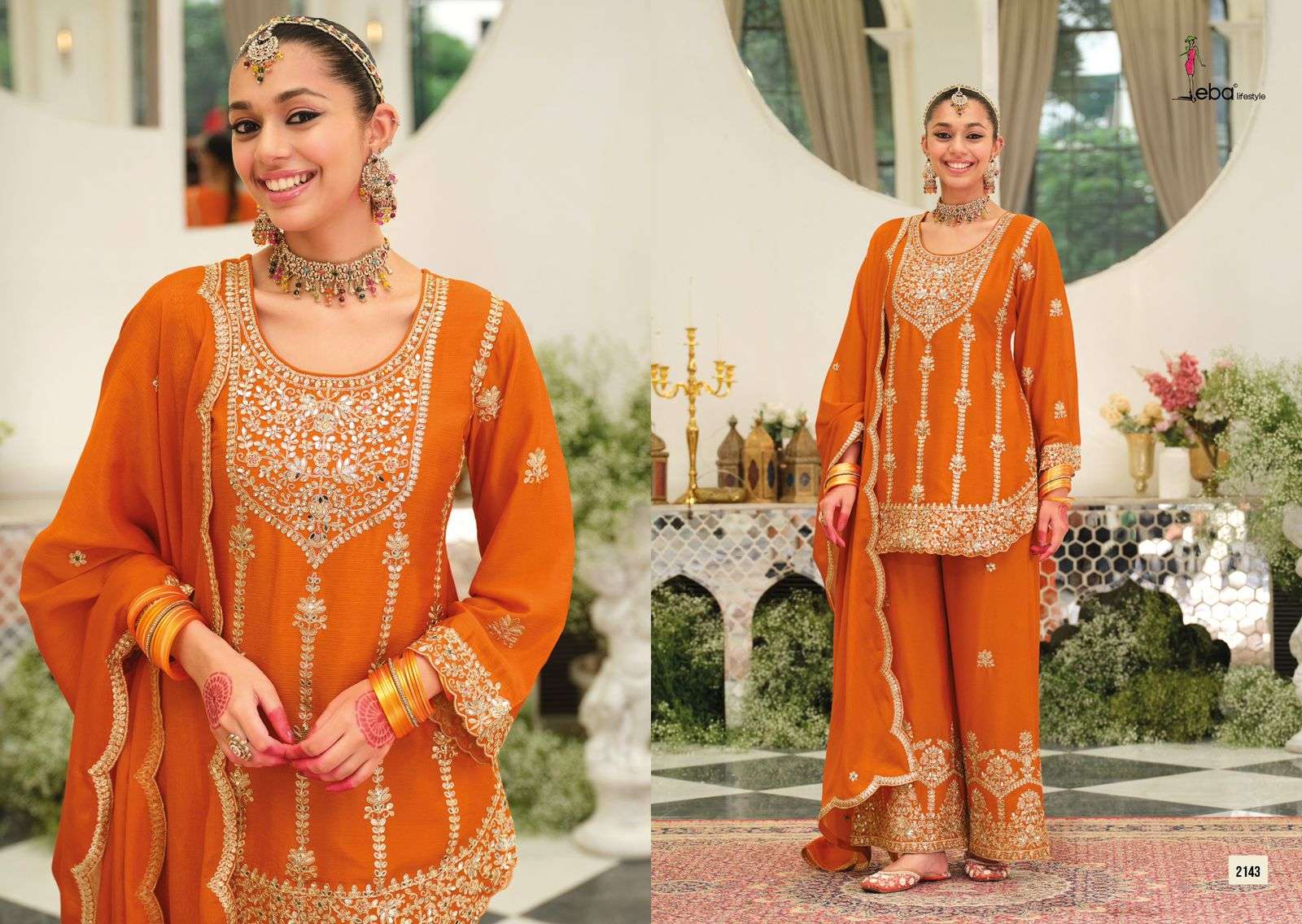 Eba Lifestyle Pallavi Salwar Suit Set Wholesale Catalogue - Amrah Wholesale