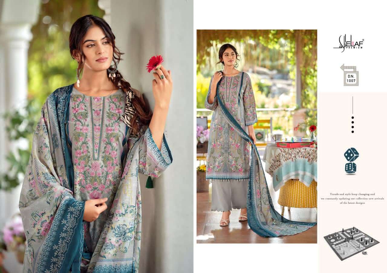 Elaf Premium Asrajofa Vol 1 Soft Cotton Dress Material