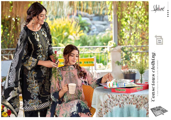 Elaf Premium Asrajofa Vol 1 Soft Cotton Dress Material