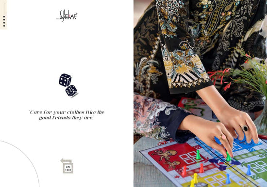 Elaf Premium Asrajofa Vol 1 Soft Cotton Dress Material