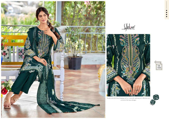 Elaf Premium Asrajofa Vol 1 Soft Cotton Dress Material