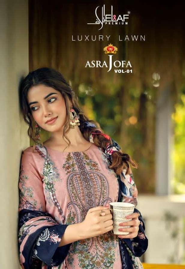 Elaf Premium Asrajofa Vol 1 Soft Cotton Dress Material