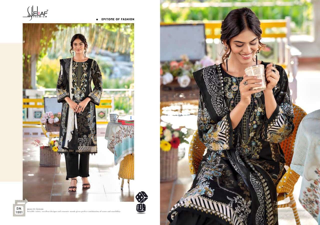 Elaf Premium Asrajofa Vol 1 Soft Cotton Dress Material