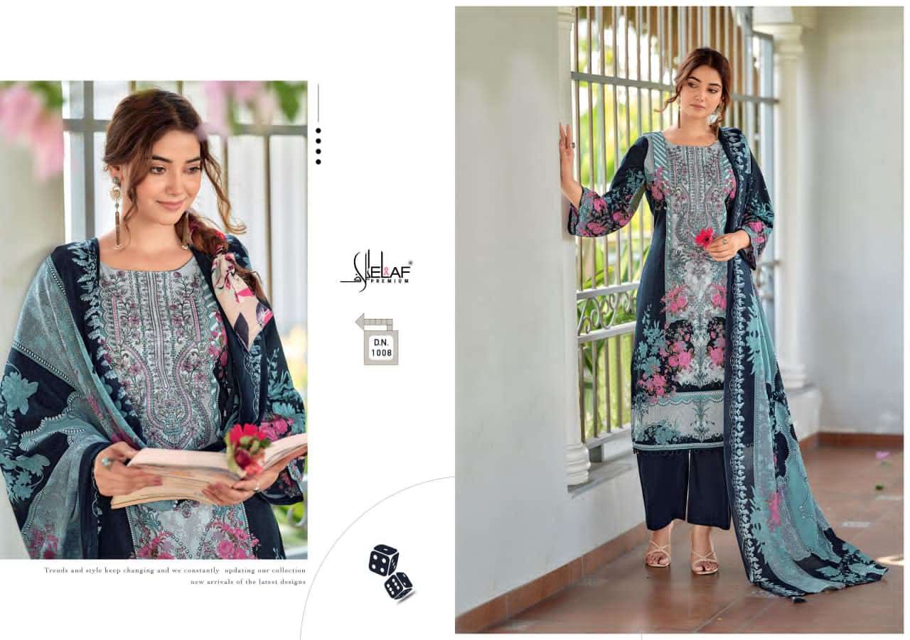 Elaf Premium Asrajofa Vol 1 Soft Cotton Dress Material