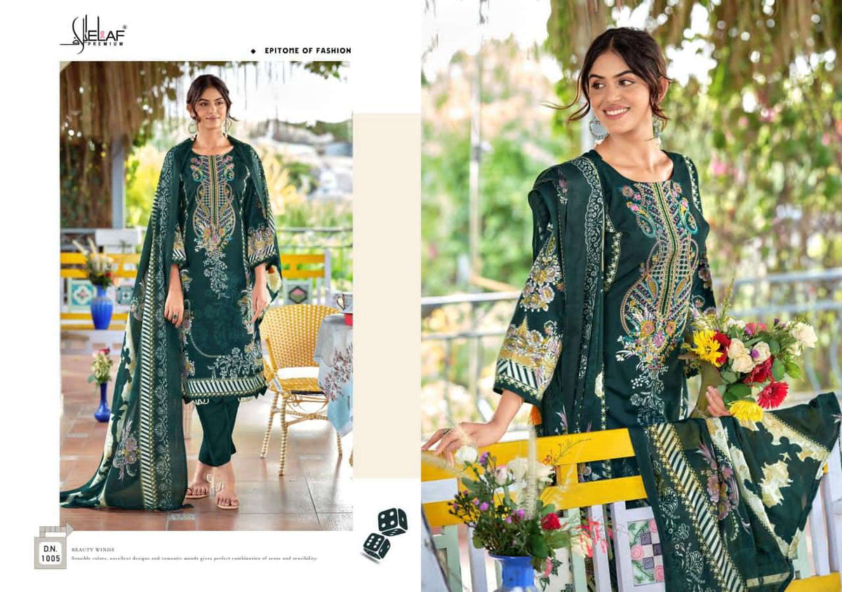 Elaf Premium Asrajofa Vol 1 Soft Cotton Dress Material