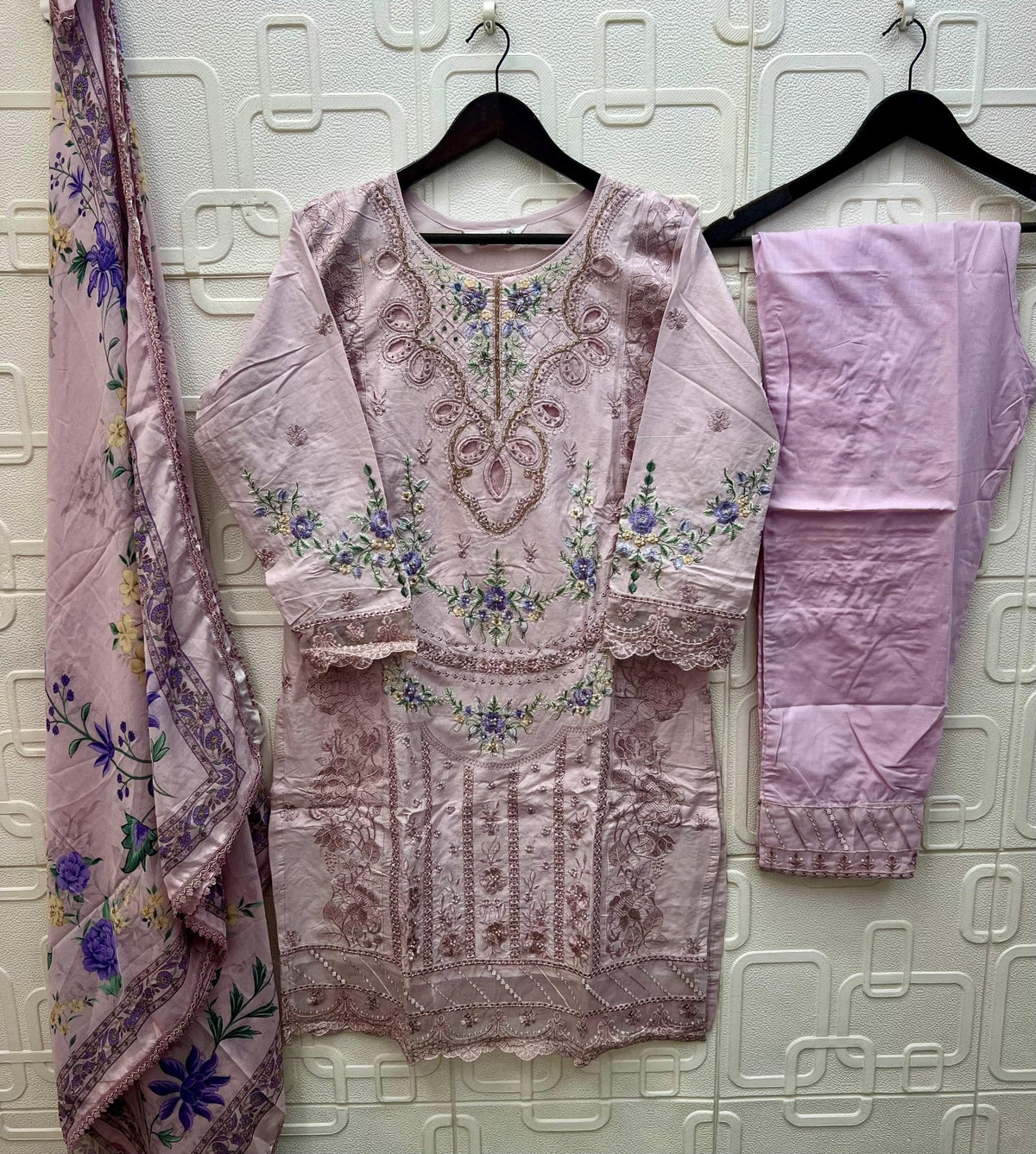 Elan E 40 Cambric Cotton Pakistani Suit - Amrah Wholesale
