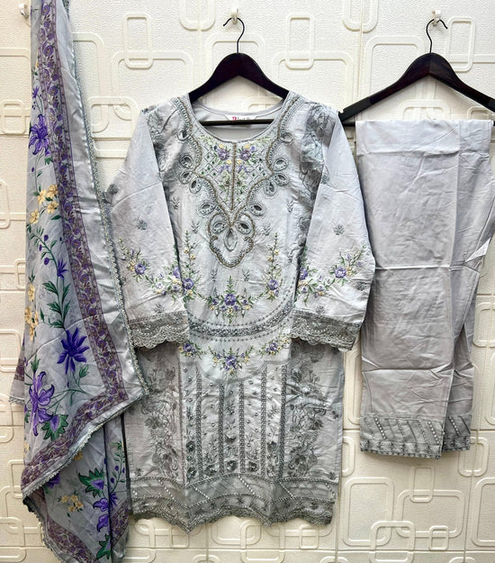 Elan E 40 Cambric Cotton Pakistani Suit - Amrah Wholesale