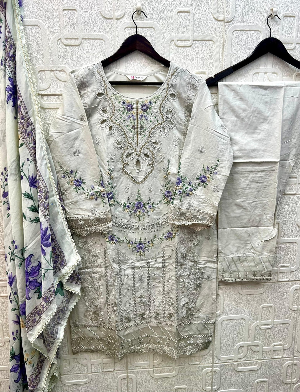 Elan E 40 Cambric Cotton Pakistani Suit - Amrah Wholesale