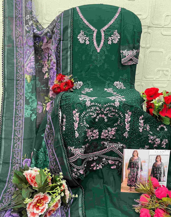 Elan Studio E - 38 Abcd Cambric Lawn Cotton Pakistani Suit - Amrah Wholesale