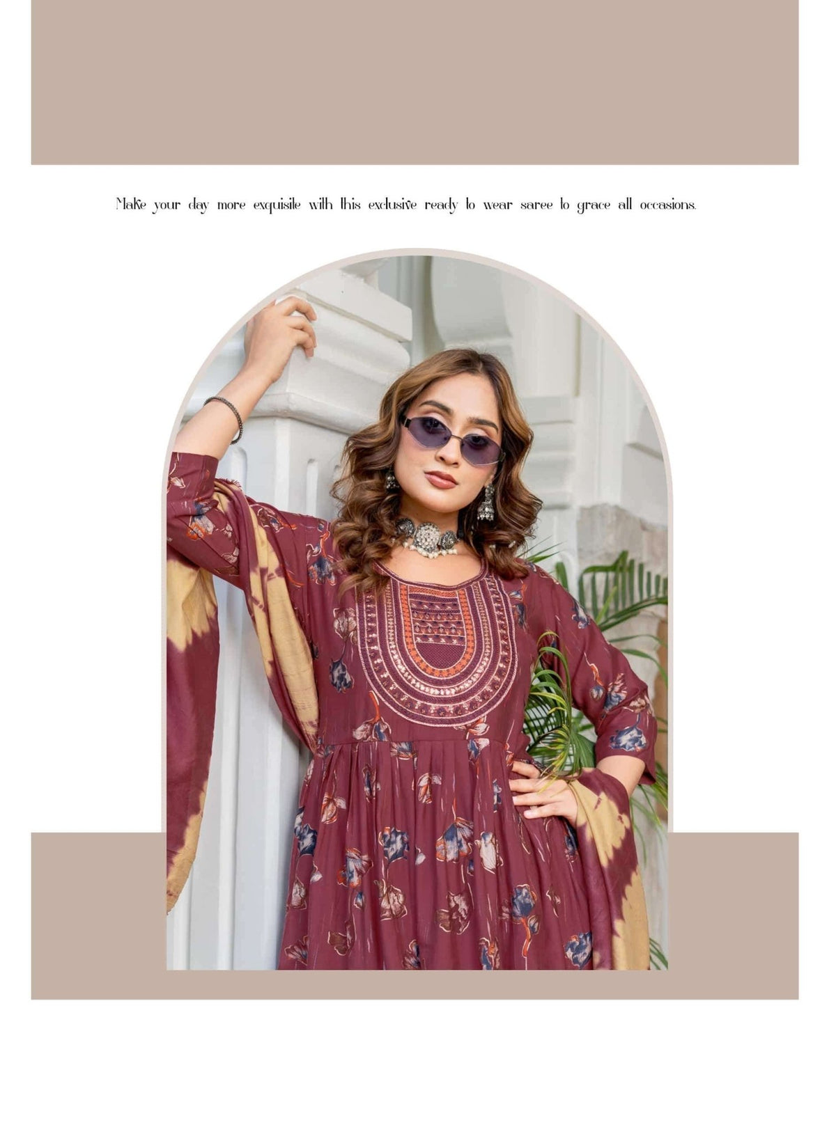 Erraha Amayra Vol 7 Foil Print Kurti Pant Dupatta Set - Amrah Wholesale