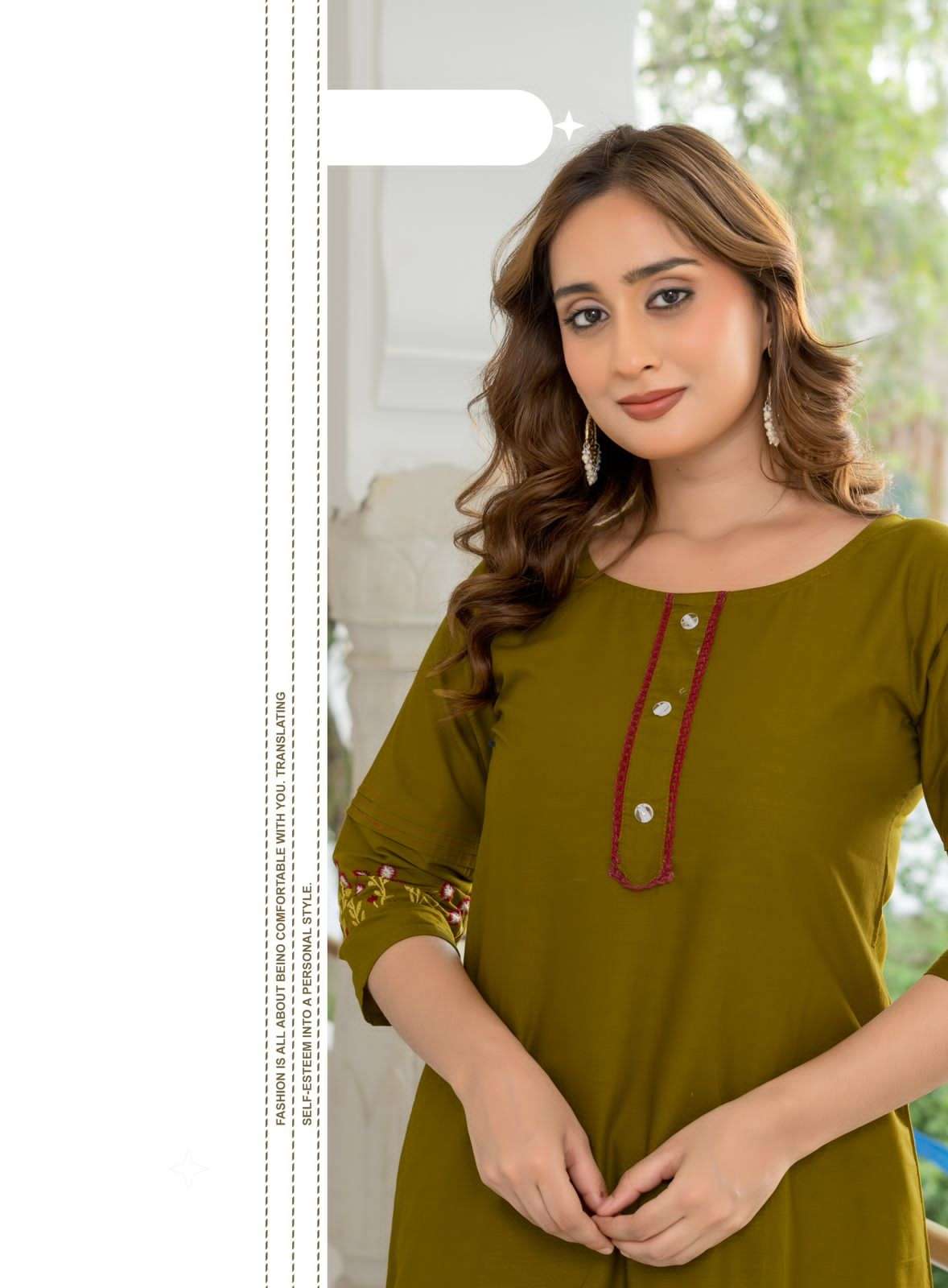 Erraha Fiza Vol 1 Cotton Embroidered Co Ord Set - Amrah Wholesale