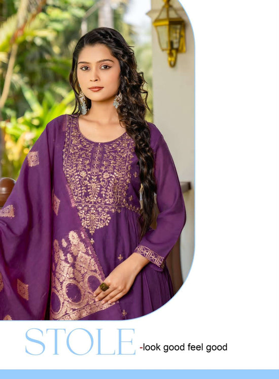 Erraha Noor Vol 1 Premium Chanderi Salwar Suit Set