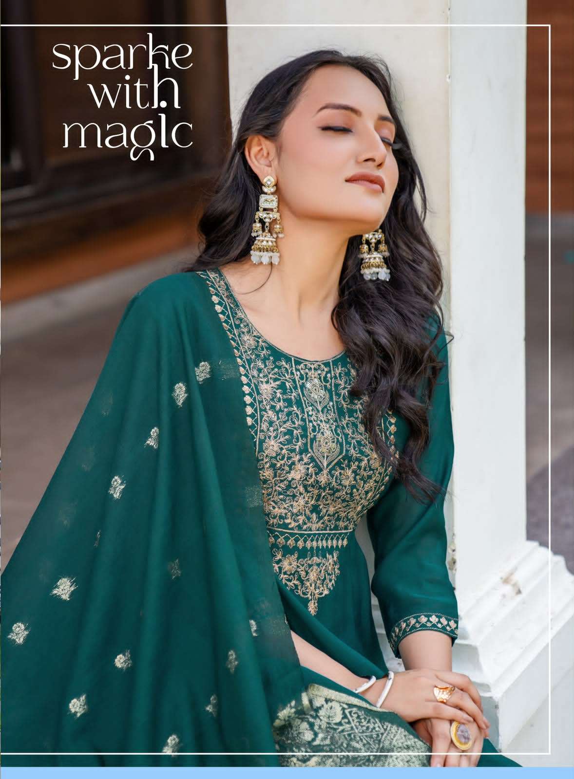 Erraha Noor Vol 1 Premium Chanderi Salwar Suit Set - Amrah Wholesale