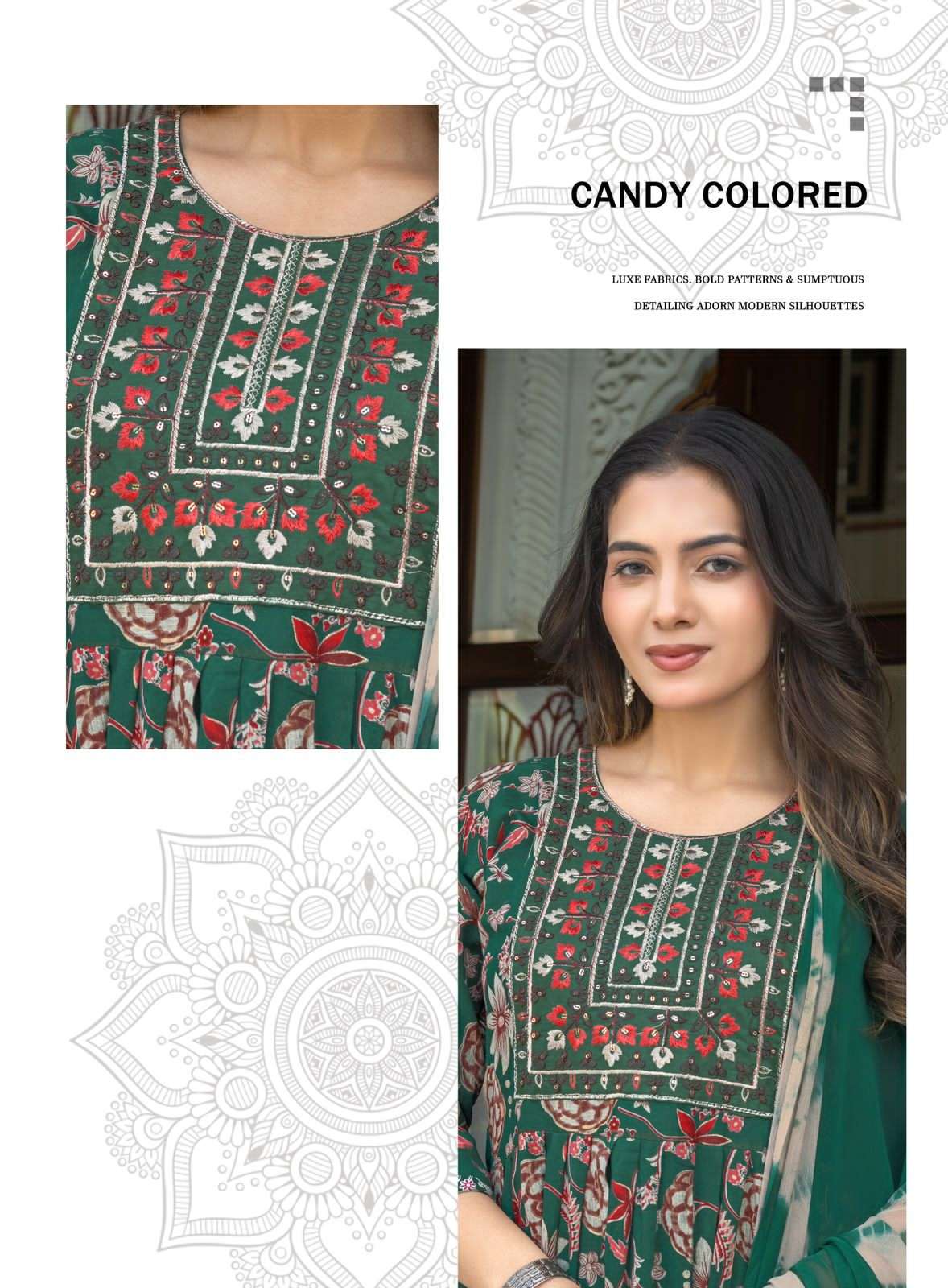 Erraha Trisha Vol 6 Rayon Salwar Suit Set - Amrah Wholesale