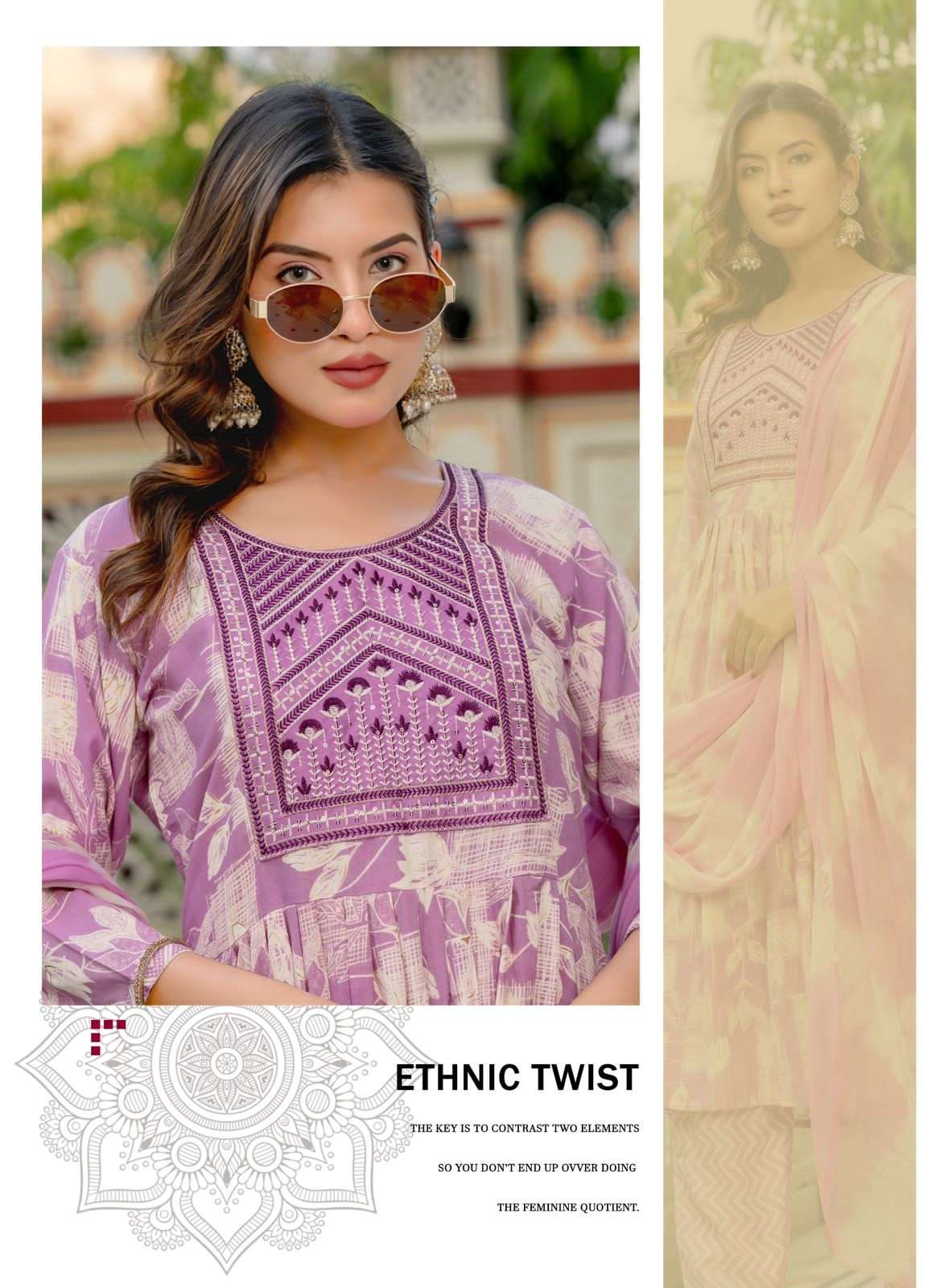 Erraha Trisha Vol 6 Rayon Salwar Suit Set - Amrah Wholesale