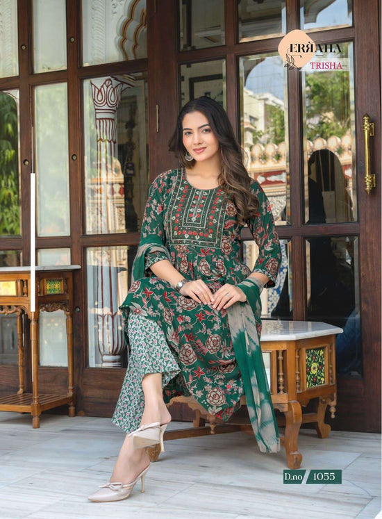 Erraha Trisha Vol 6 Rayon Salwar Suit Set - Amrah Wholesale