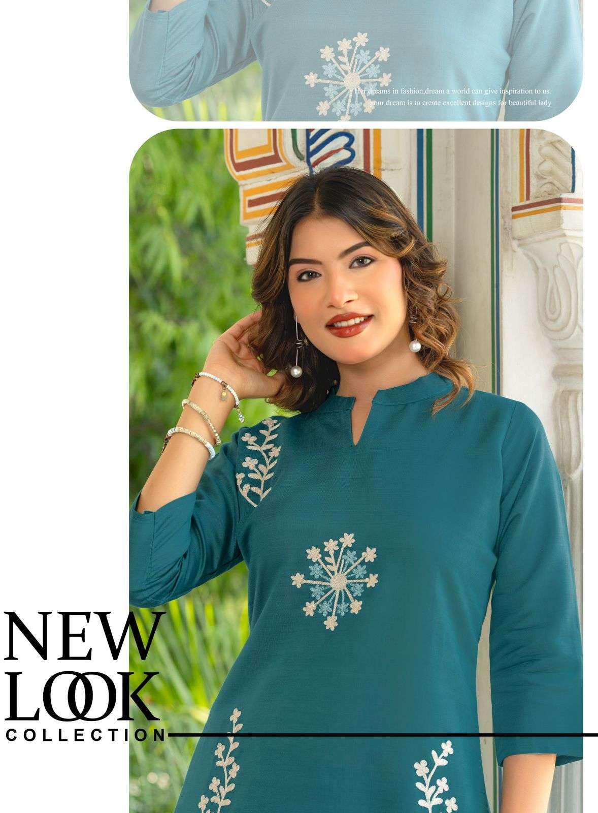 Erraha Vedika Vol 3 Embroidered Kurti Bottom Set