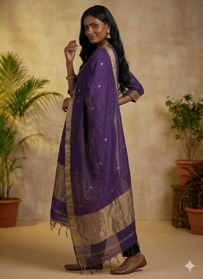F Mahi 10 Kanchi Cotton Jacquard Printed Kurti Set