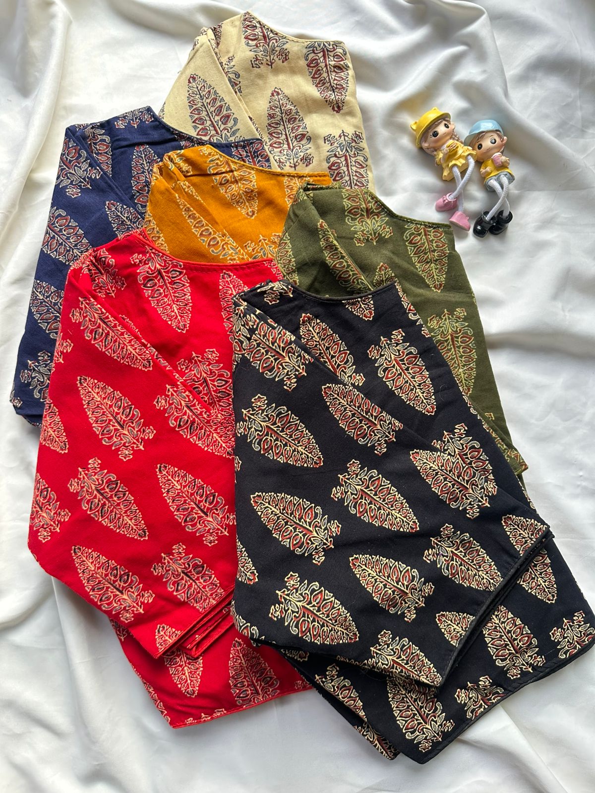 Fab Ajrakh Vol 5 Cotton Printed Blouse