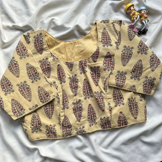 Fab Ajrakh Vol 5 Cotton Printed Blouse