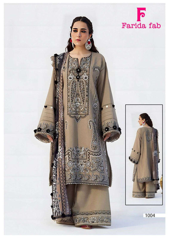 Farida Fab Parian Dream Vol 22 Cotton Printed Dress Material