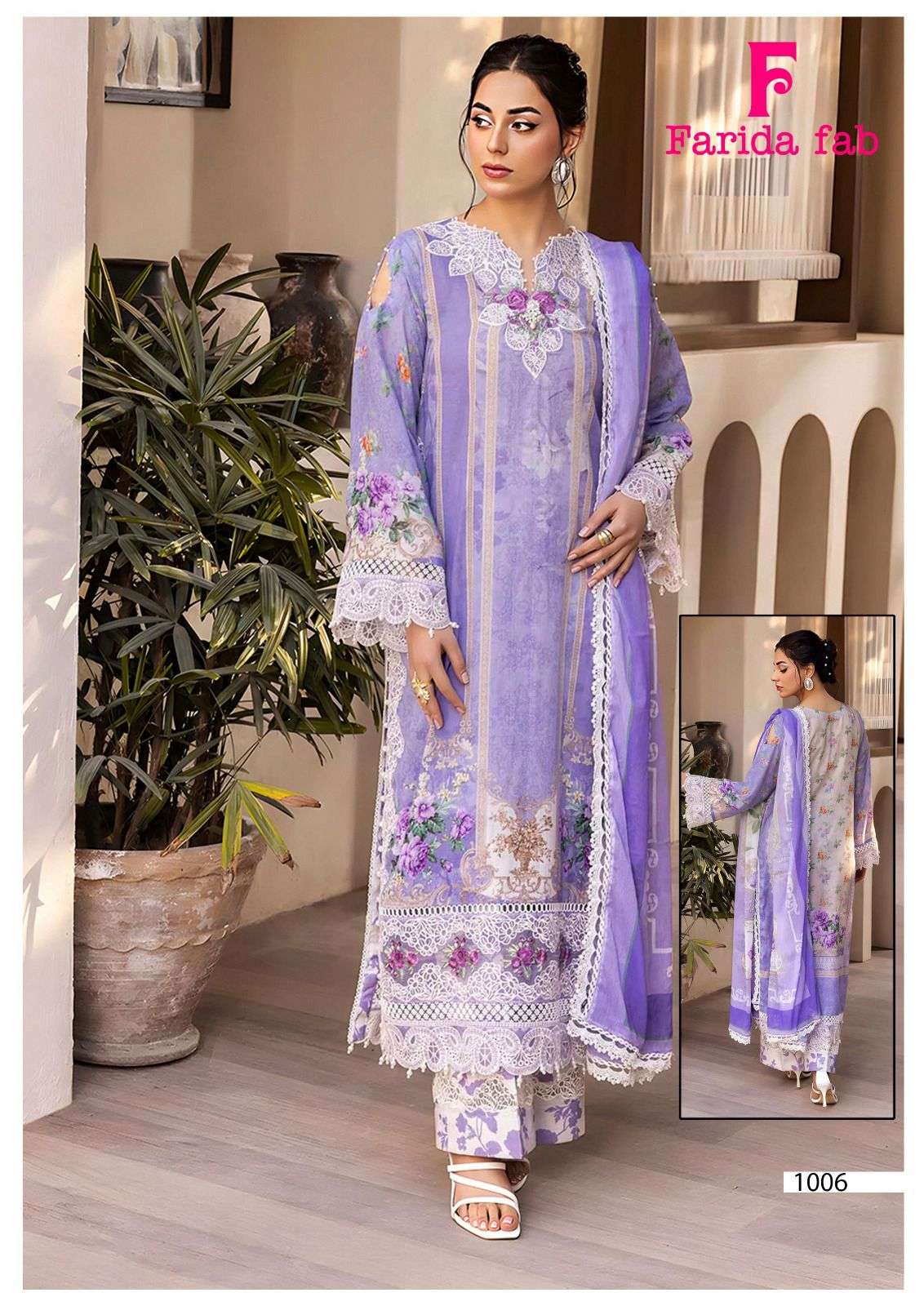 Farida Fab Parian Dream Vol 22 Cotton Printed Dress Material - Amrah Wholesale