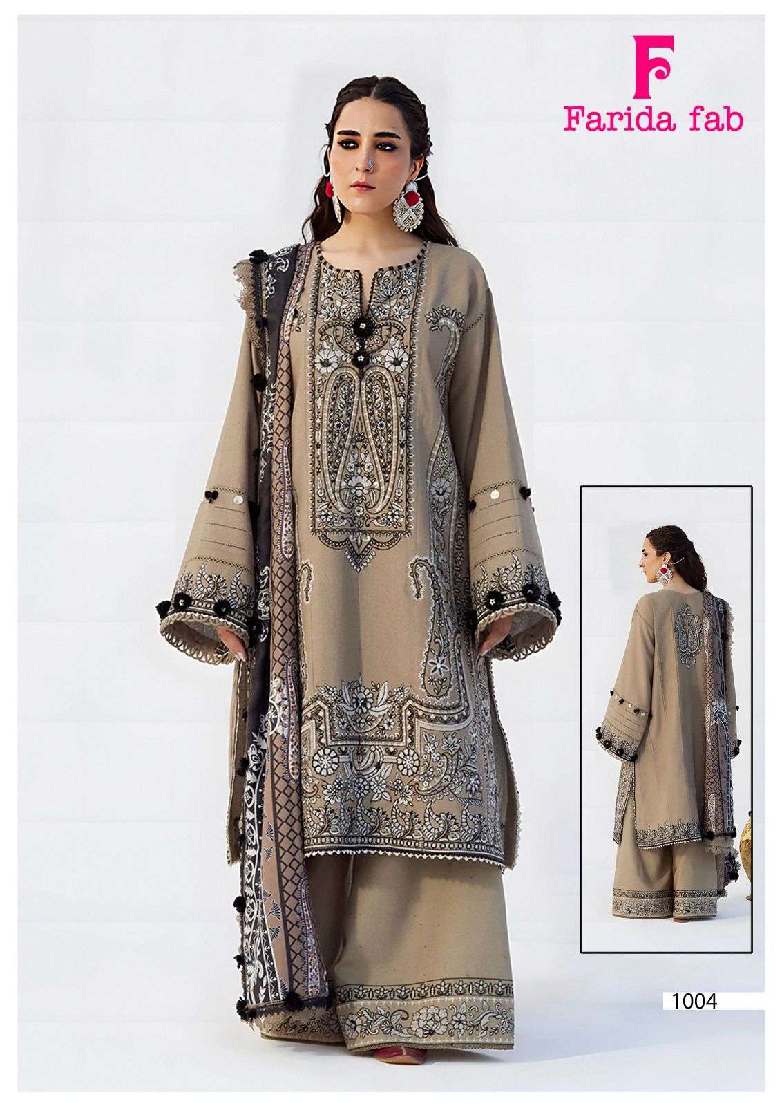 Farida Fab Parian Dream Vol 22 Cotton Printed Dress Material - Amrah Wholesale