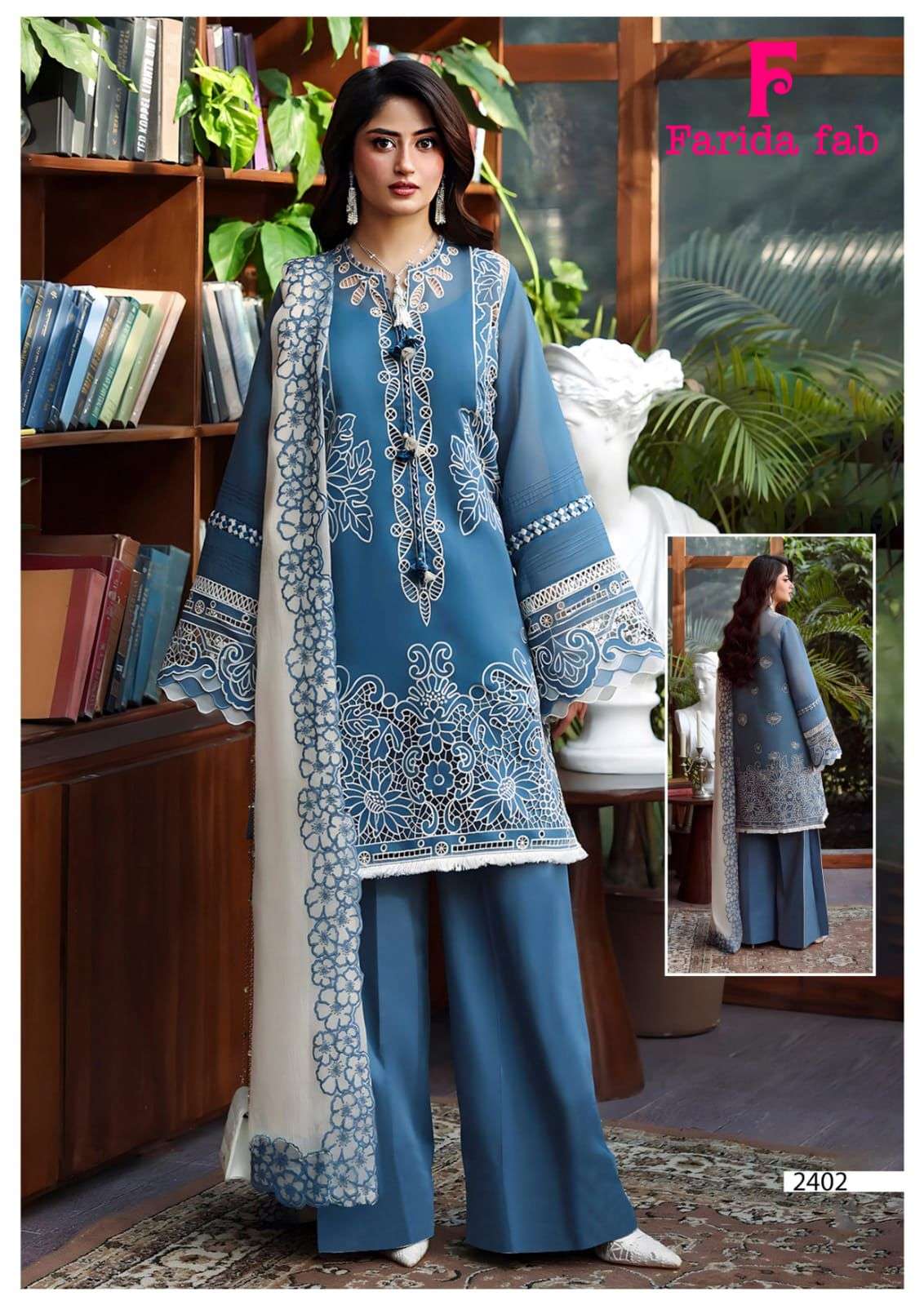 FARIDA FAB Parian Dream Vol-24 Cotton Printed Pakistani Suit - Amrah Wholesale