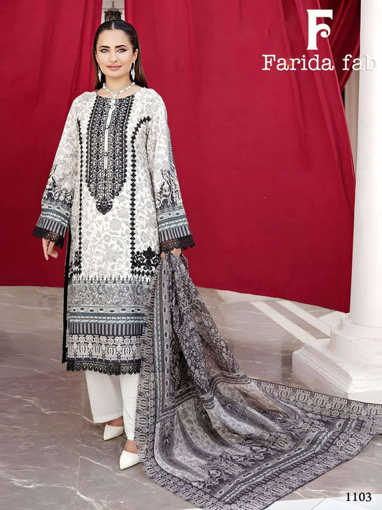 Farida Fab Crimson Vol-01