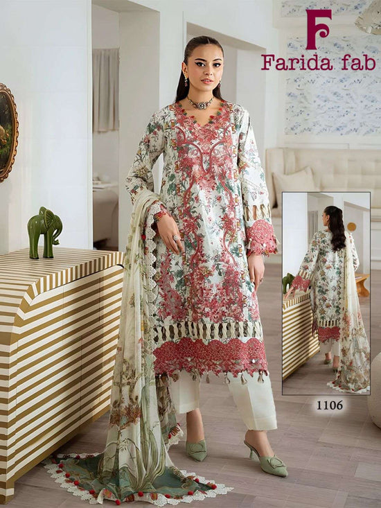 Farida Fab Crimson Vol-01