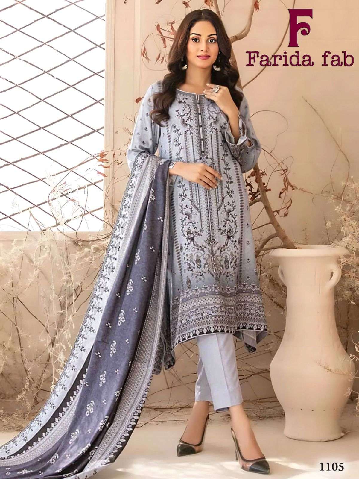 Farida Fab Crimson Vol-01