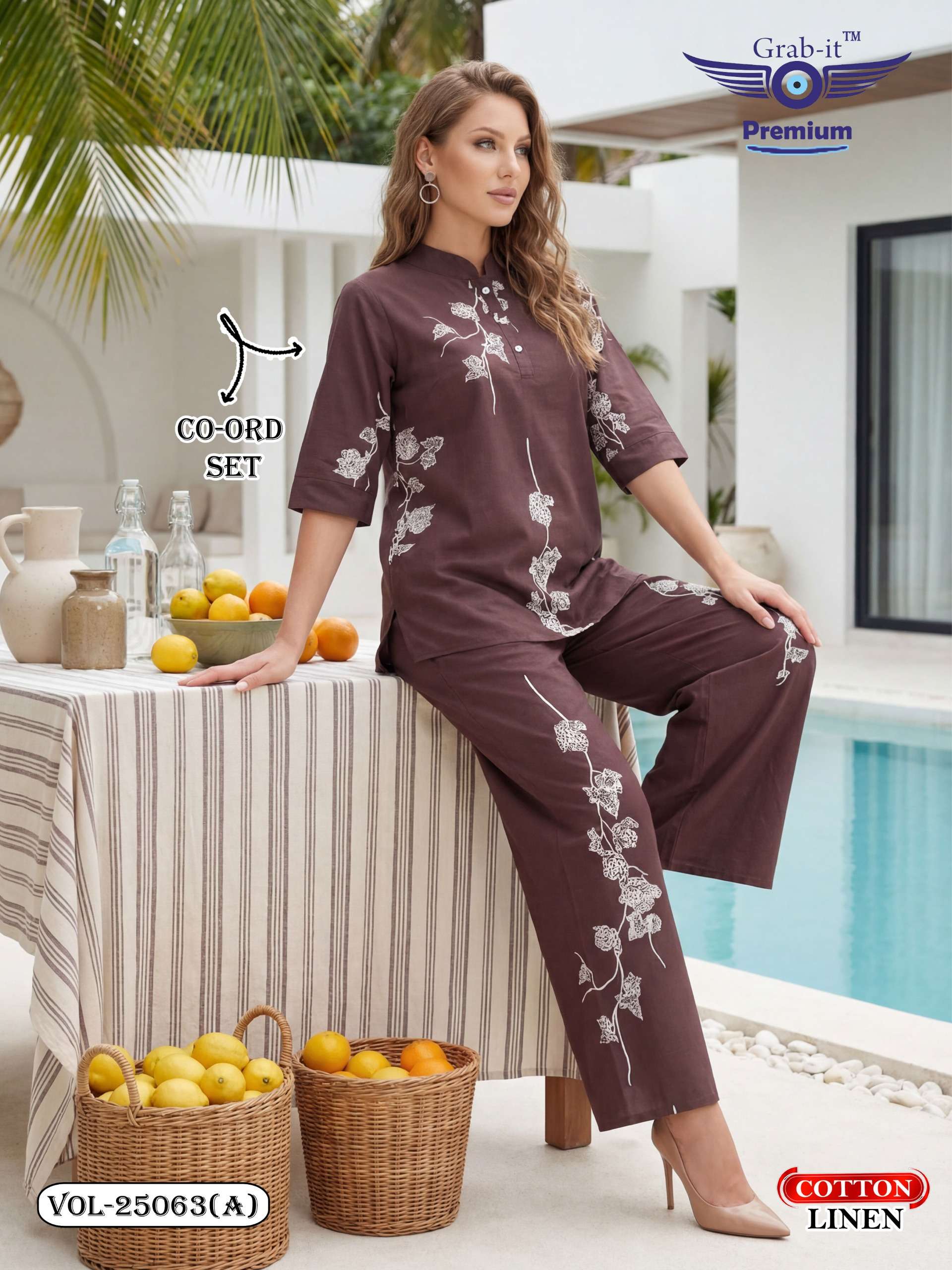 Fashion Talk Vol 25063 - Amrah Wholesale